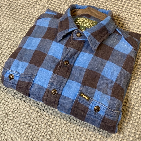 Polo by Ralph Lauren Shirts Mens Polo Flannel Shirt Poshmark